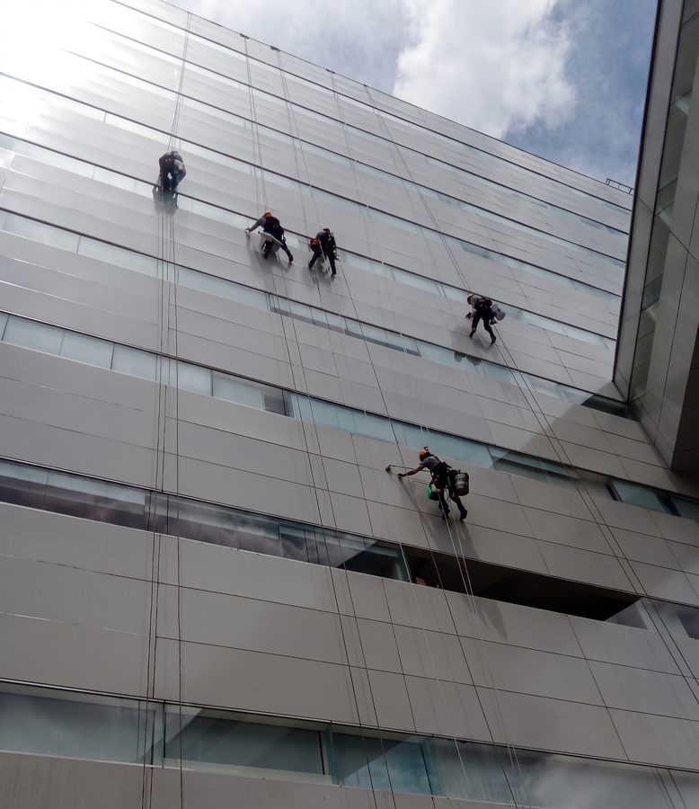 Mantenimiento de fachada Alucobond