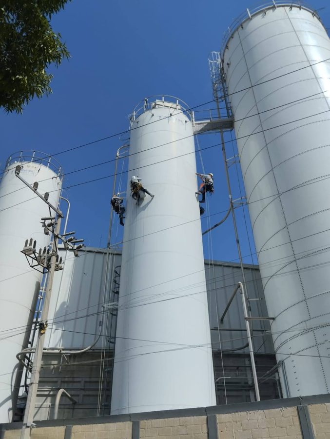 Trabajo sobre silos industriales